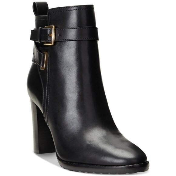 Lauren Ralph Lauren Women's Madisyn Buckled Dress Booties - Picture 1 of 4